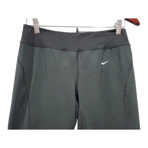 Nike Womens Black Athleisure Active Fit Dry Straight Leg Yoga Pants Size Small - Picture 3 of 14